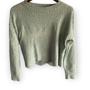 Alya  Blue Green Knit Sweater
